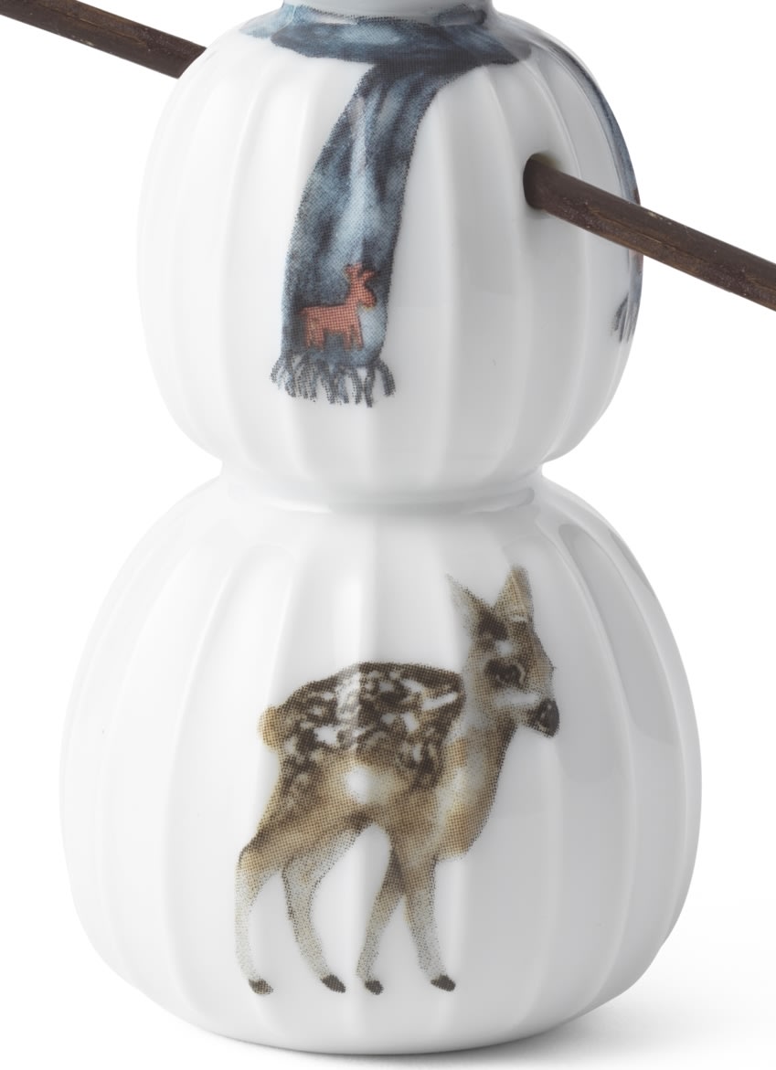 Kähler Hammershøi Christmas Snemand H11.5 cm