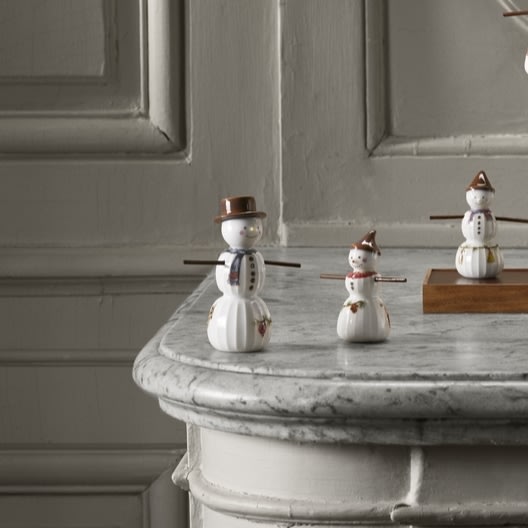 Kähler Hammershøi Christmas Snemand H11.5 cm