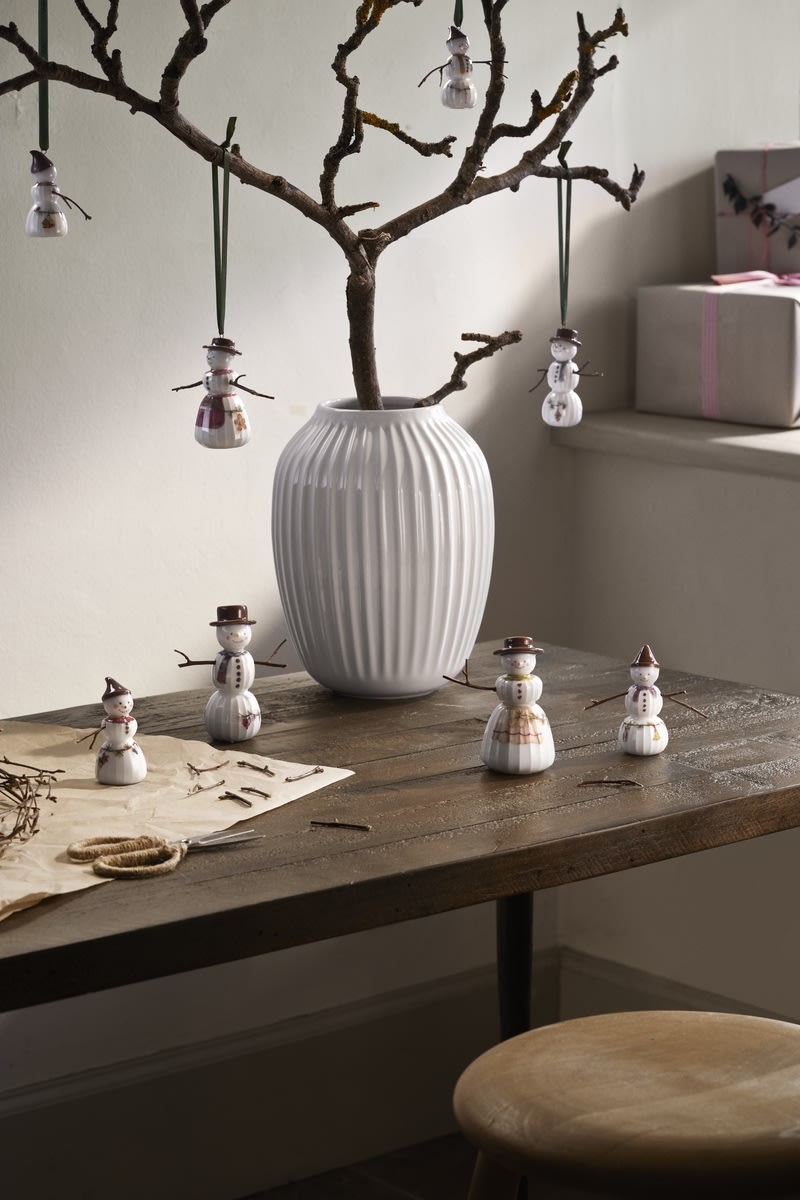 Kähler Hammershøi Christmas Snemand Ophæng
