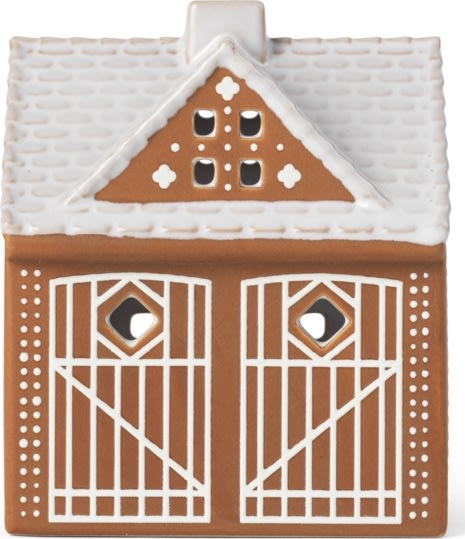 Kähler Gingerbread Lyshus Julestald H11,5 cm