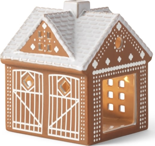 Kähler Gingerbread Lyshus Julestald H11,5 cm