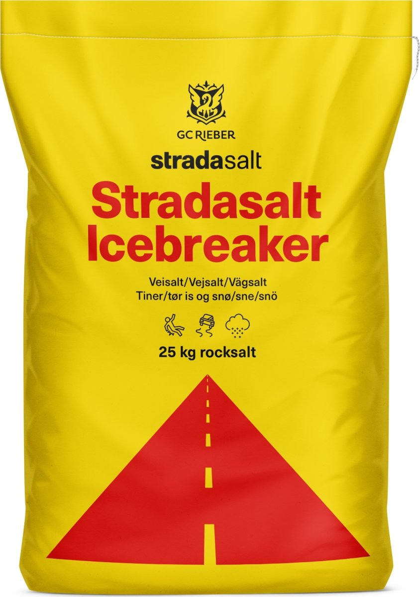 Strada Vejsalt 25 kg. sæk, 40 stk. (1 palle)