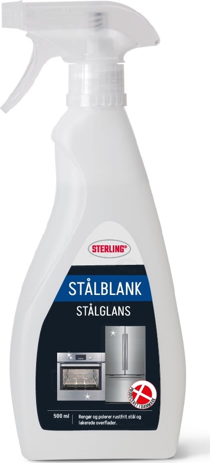 Sterling Spray | Stålblank | 500 ml