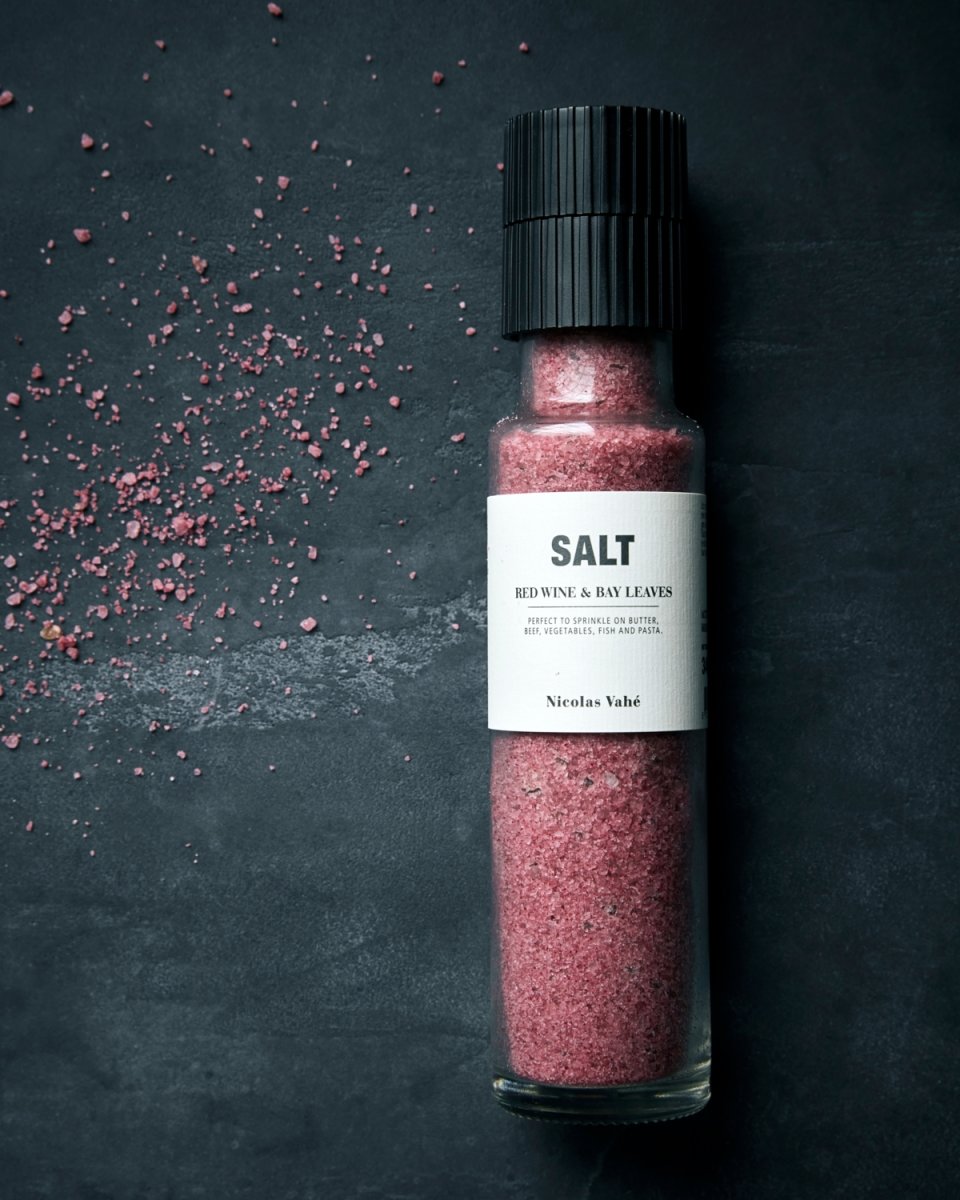 Nicolas Vahé Salt, rødvin & laurbærblade, 340g