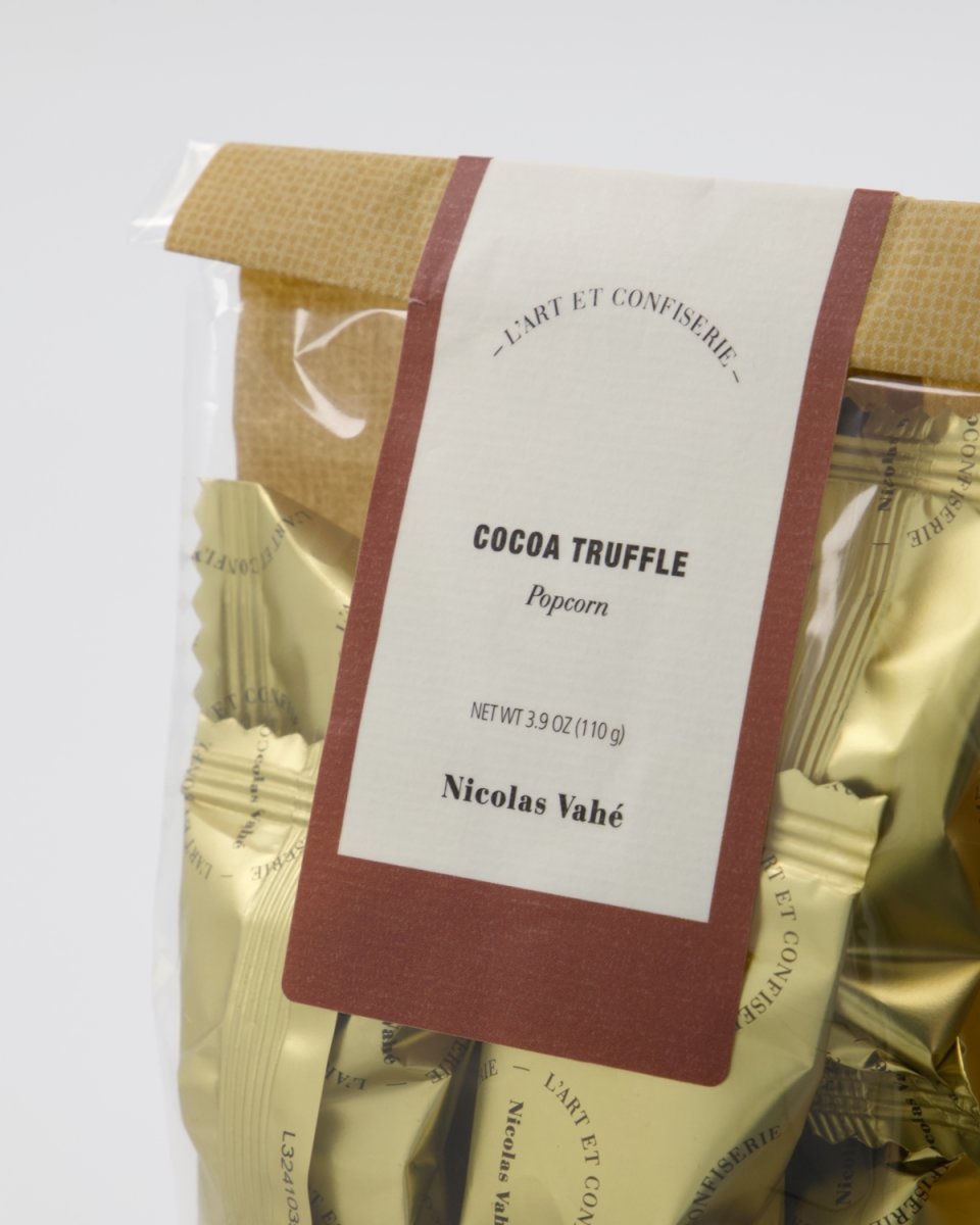Nicolas Vahé Kakaotrøffel, Popcorn, 110 g