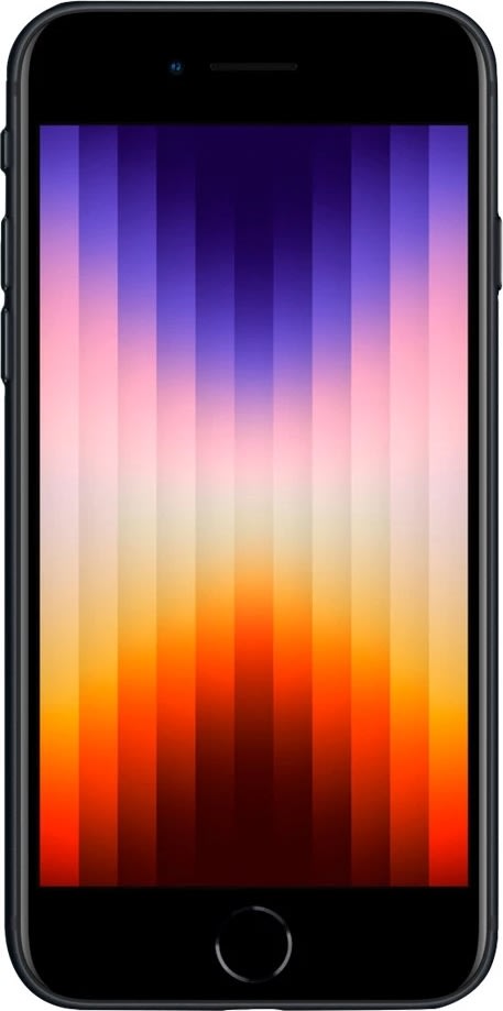 Brugt Apple iPhone SE 3.gen, 64GB, Midnat, Grade B