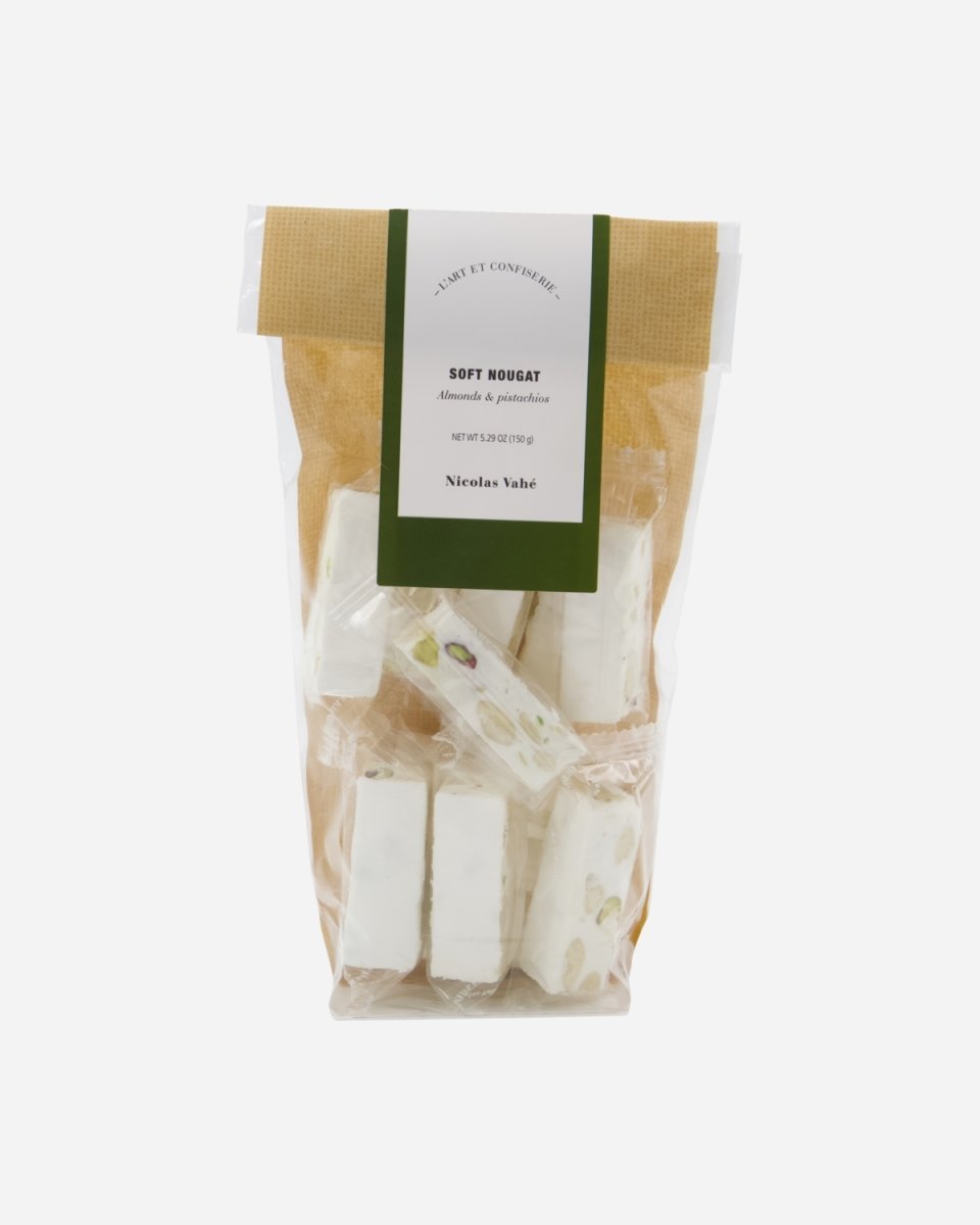 Nicolas Vahé Nougat, mandler & pistacien, 150g