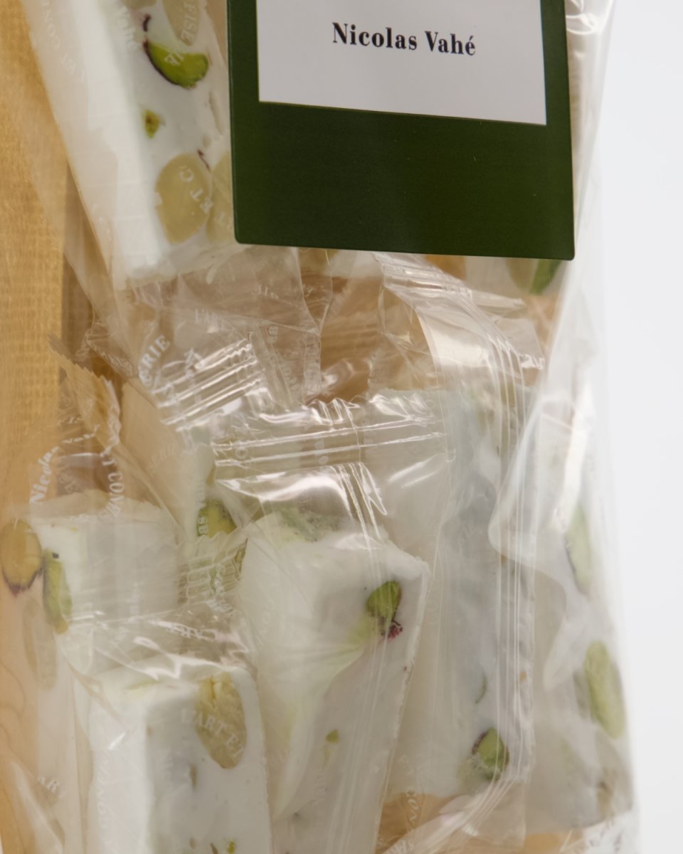 Nicolas Vahé Nougat, mandler & pistacien, 150g