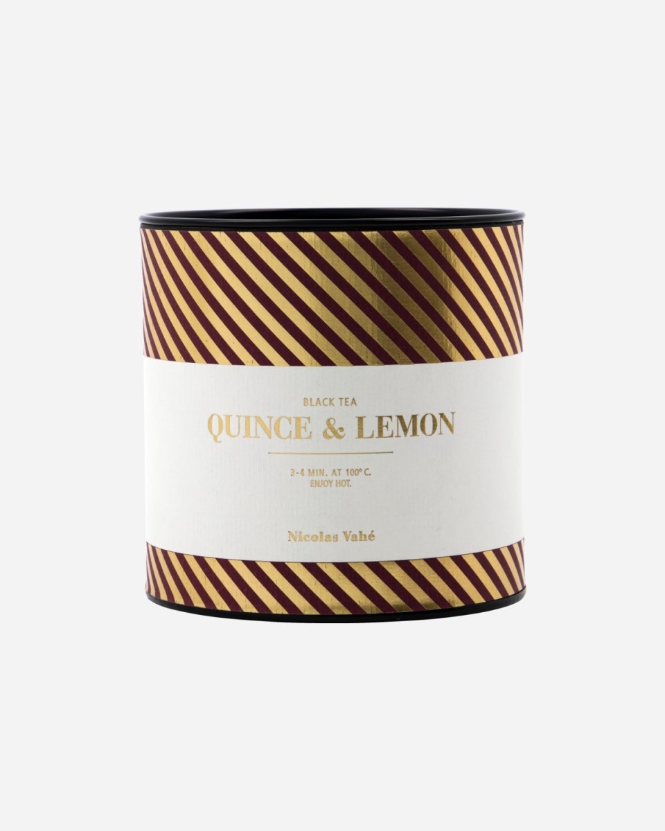 Nicolas Vahé Sort te, quince & citron, 30g