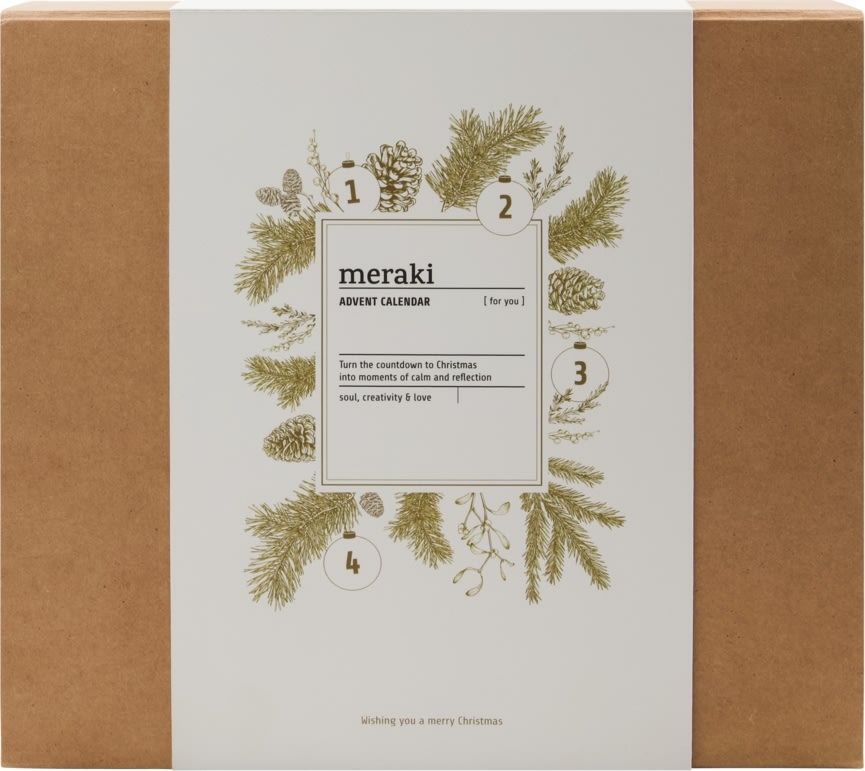 Meraki Gaveæske, Advent Calender 1-2-3-4
