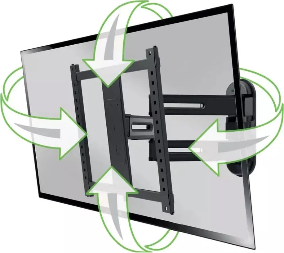 Sanus TV-ophæng 4D Max Vesa 400x400, sort