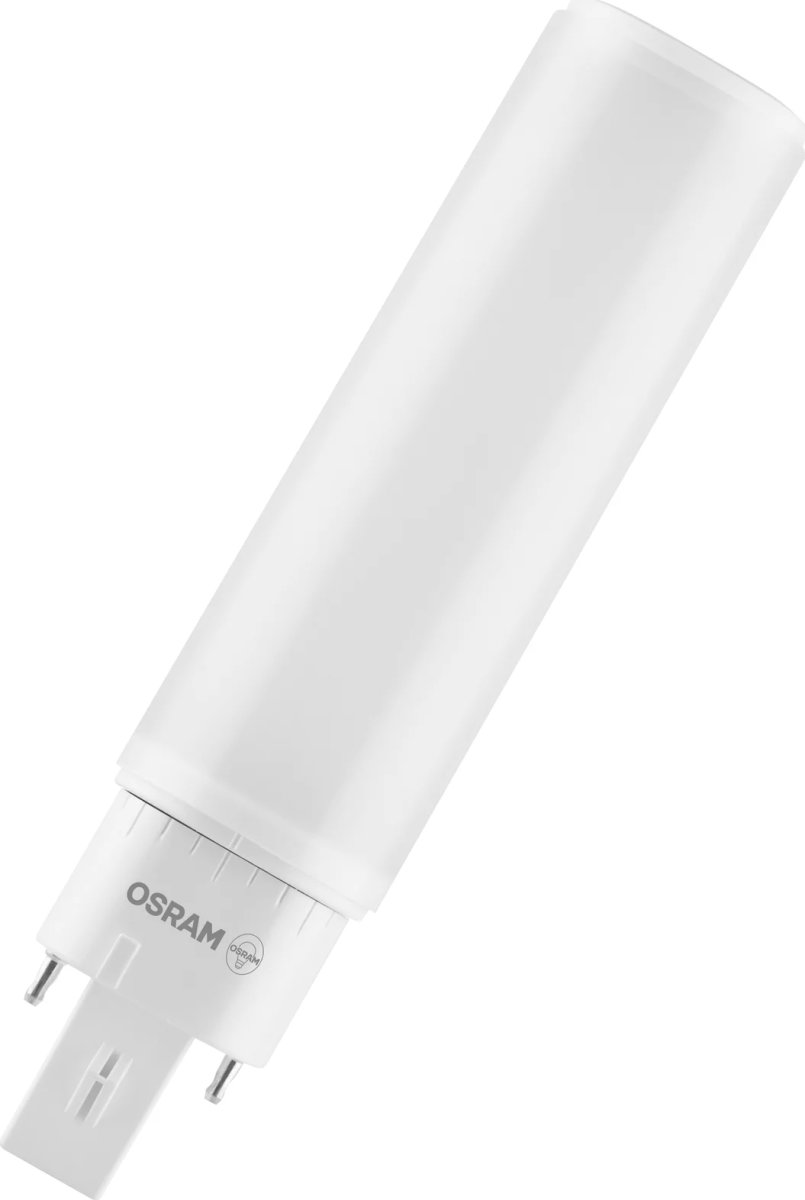 Osram Delux LED D/E lysstofrør, 7W/830, G24Q-2