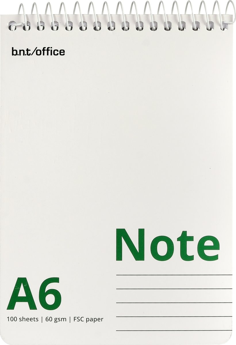 Office Spiralblok | A6 | Linjeret
