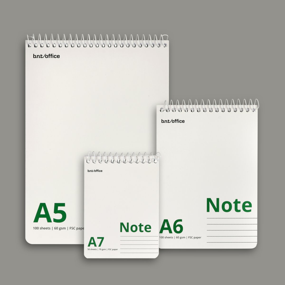 Office Spiralblok | A7 | Linjeret