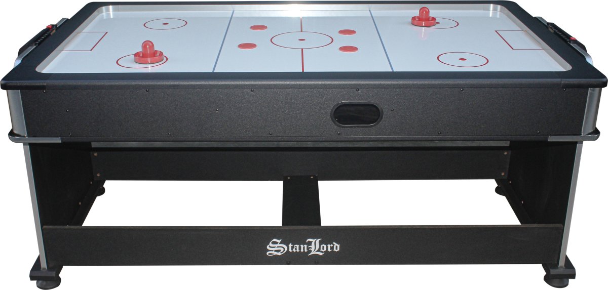 Stanlord 3-i-1 bord, Lucca 6 fods, sort