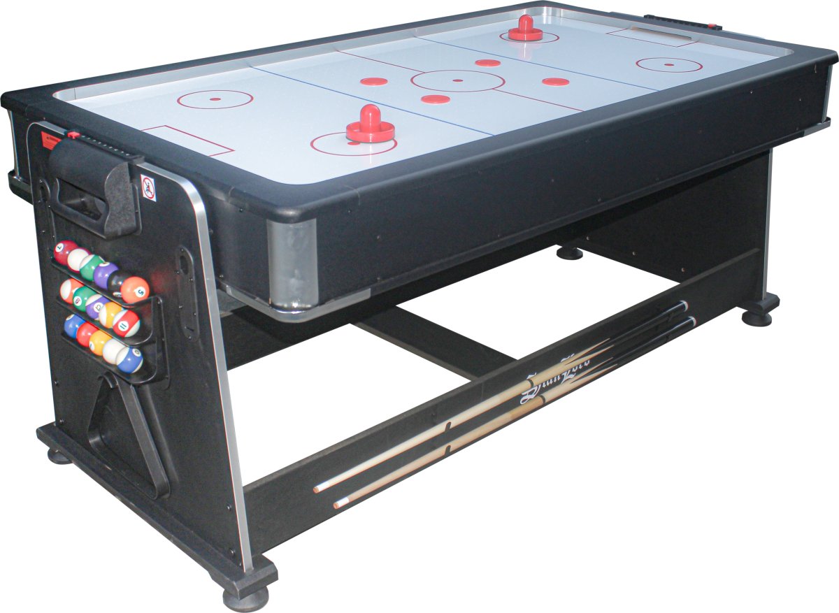 Stanlord 3-i-1 bord, Lucca 6 fods, sort