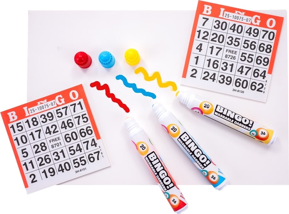 Bingo Markers, 3 stk.