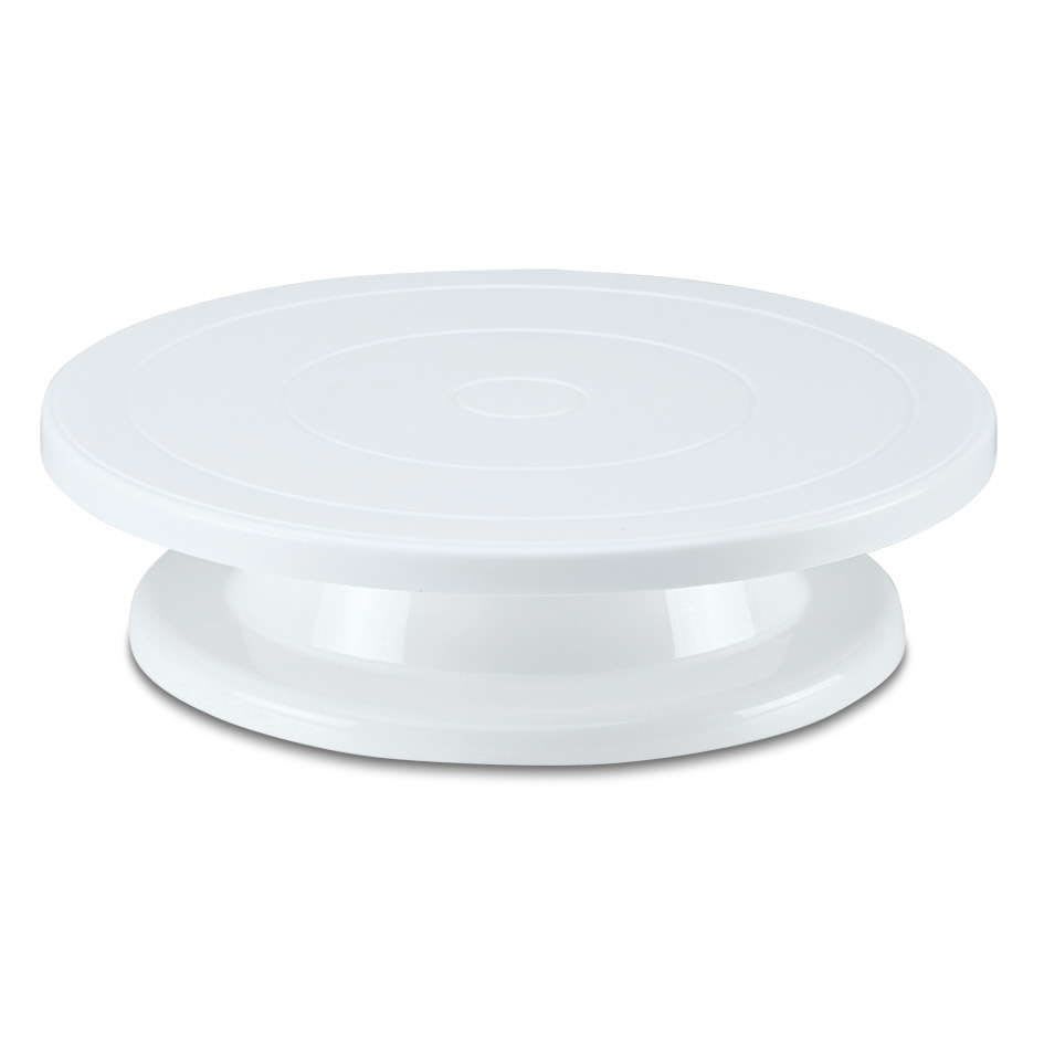 Städter Roterende kageopsats, hvid, plast, Ø27,5cm