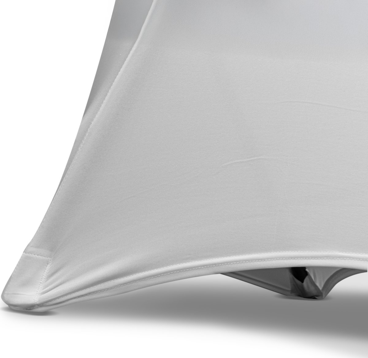 Park dug t/rundt bord Ø80-110 cm, hvid