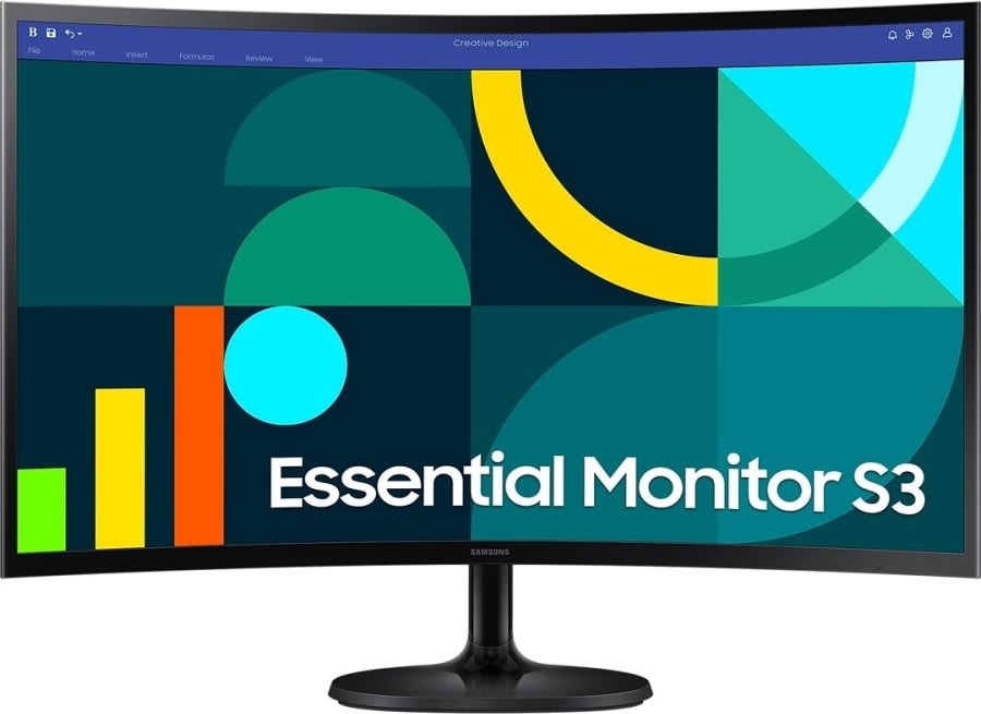 Samsung S27D364GAU 27" kurvet LED monitor