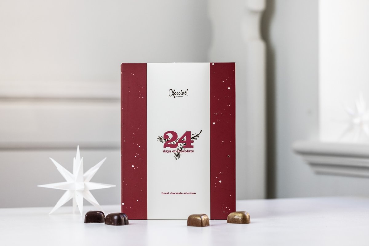 Xocolatl Snow Crystal Diamonds Julekalender. 125g