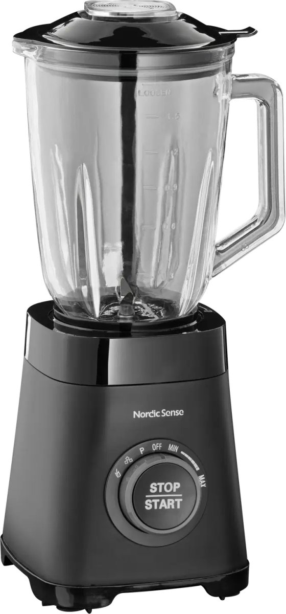 Nordic Sense Blender, 1,5 liter, 1000 watt, sort