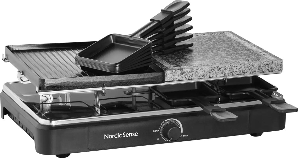 Nordic Sense Raclette 8 pers. mini grill 1400 watt