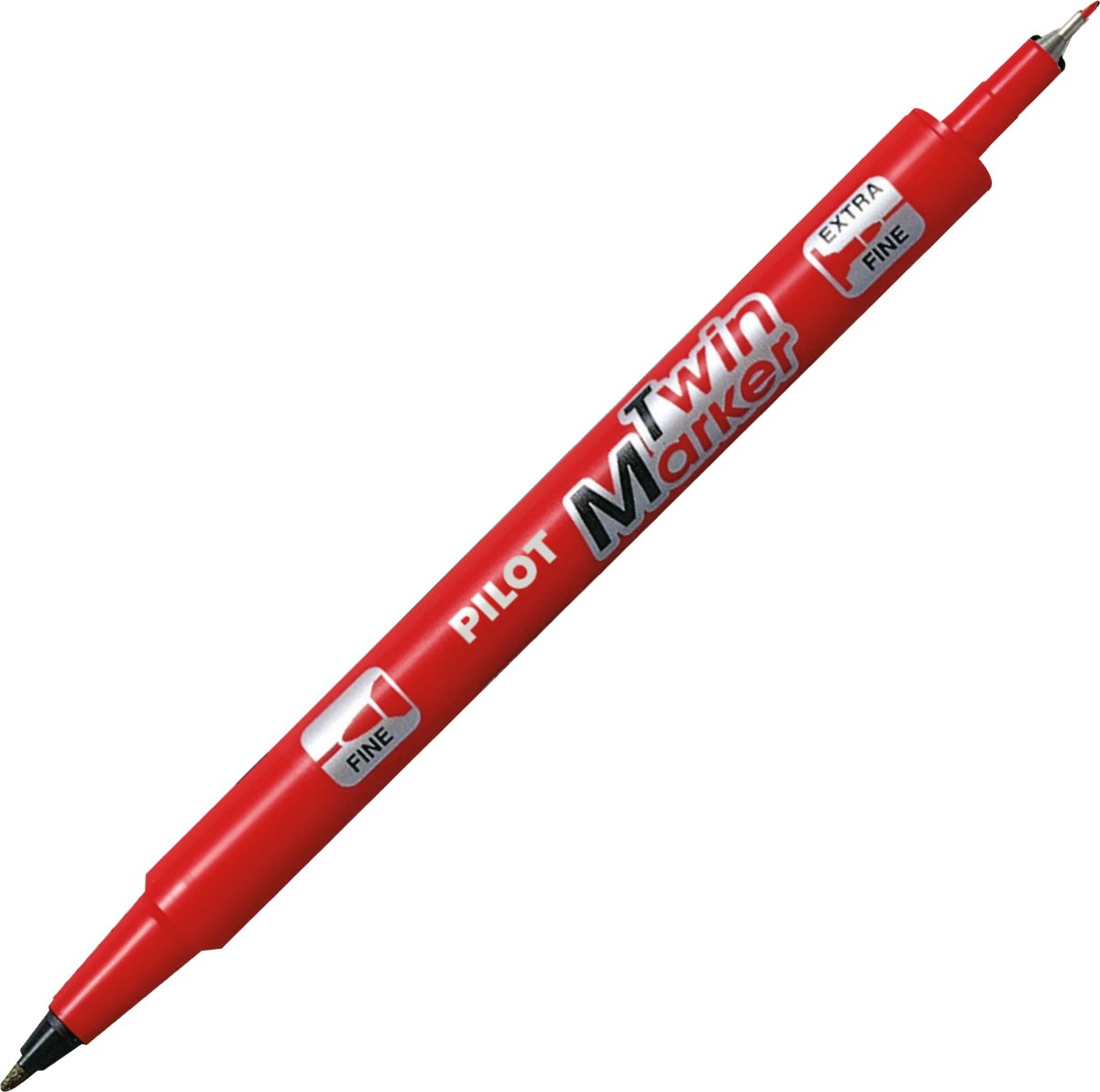 Pilot Twin Marker | Rød