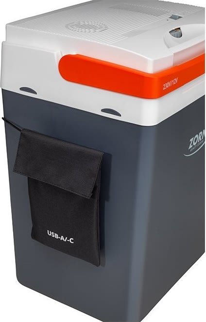 Zorn elektrisk køleboks, 25L, 12/230v og USB