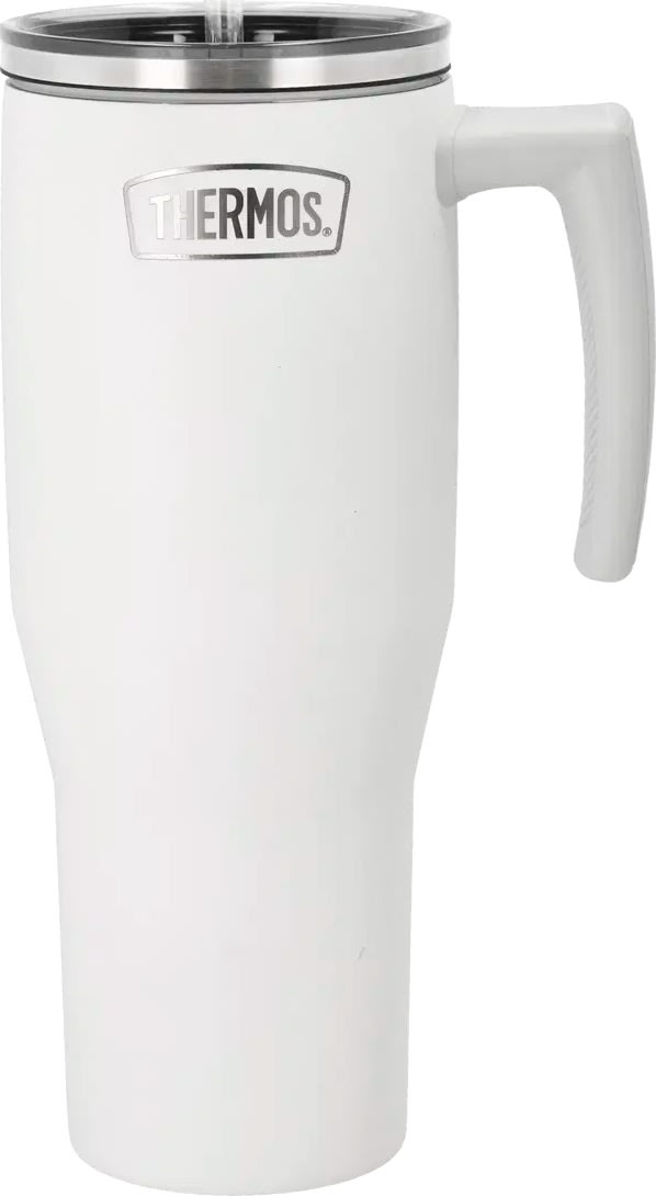 Thermos Termokrus m. hank, 1,1 liter, mat hvid