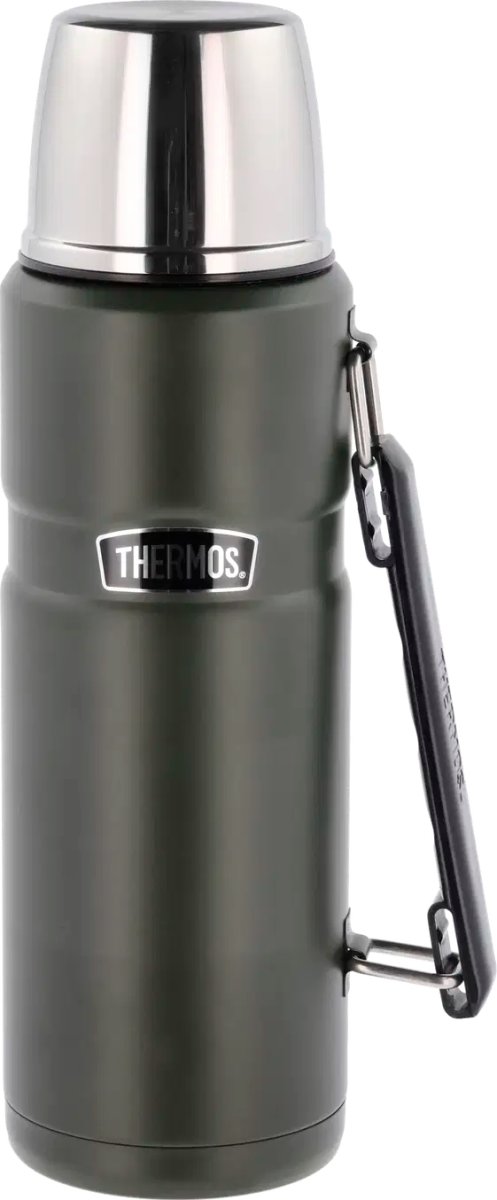 Thermos Stainless King Termoflaske 1,2 liter, grøn
