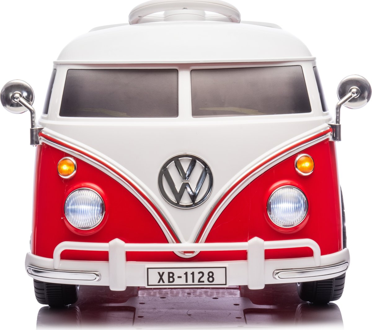 Elbil VW T1 børnebil, 12V, rød