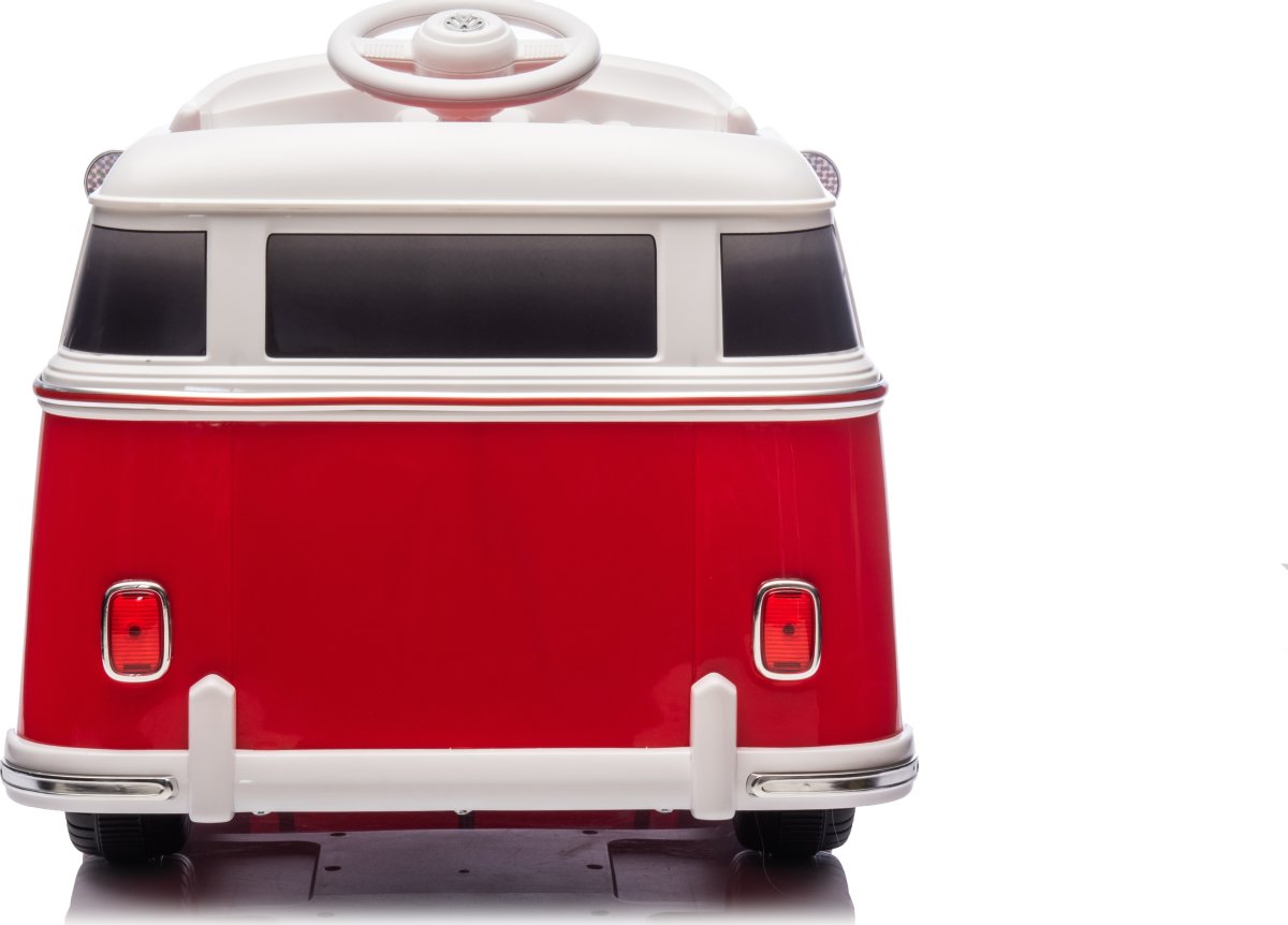 Elbil VW T1 børnebil, 12V, rød