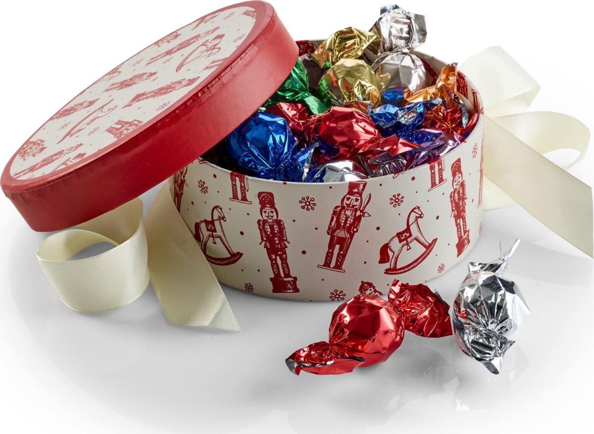 Hatteæske Nutcracker, 600 g.