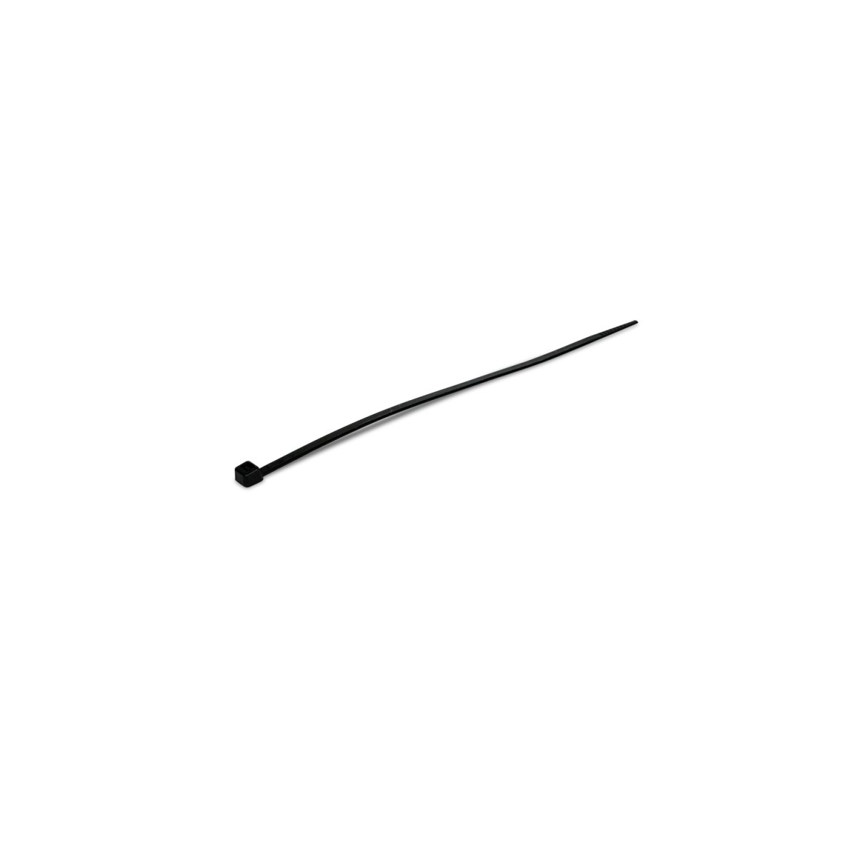 Kabelstrips 4,8x200 mm, Sort, 100 stk.