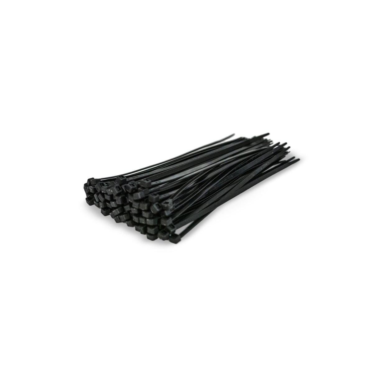 Kabelstrips 4,8x200 mm, Sort, 100 stk.