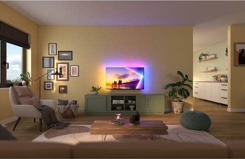 Philips 55PUS8400/12 55" QLED SmartTV m. Ambilight