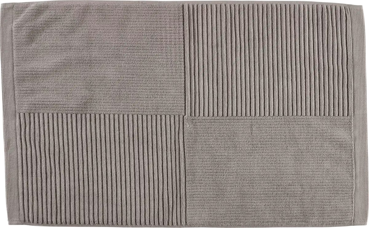 Zone Classic Bademåtte, 80 x 50 cm, grå