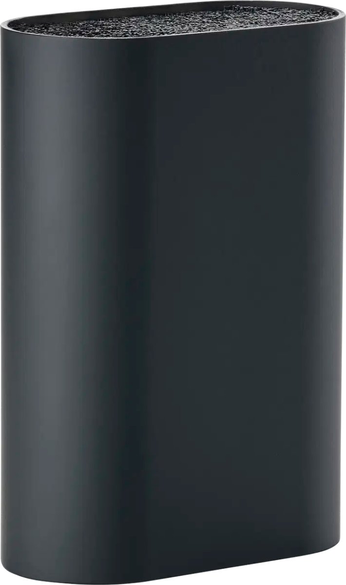 Zone Singles Knivblok, 17 x 9 x 24cm, sort
