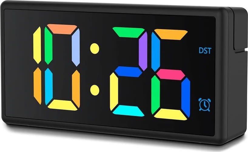 Hama Digital Vækkeur "Ibiza" Flerfarvet Display