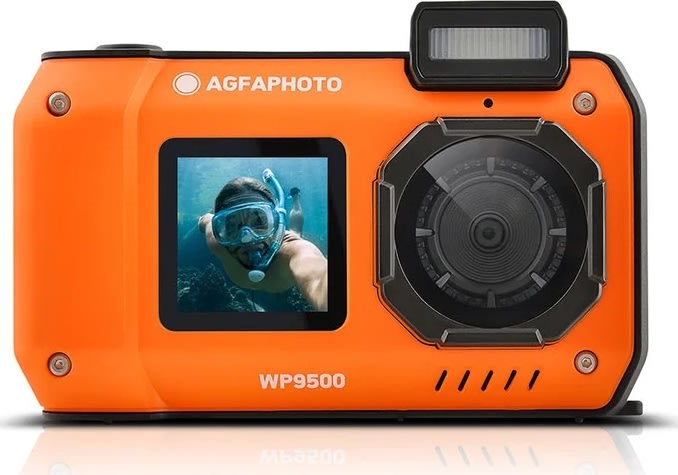 Agfaphoto Digitalt Kamera WP9500 Fuld HD, orange