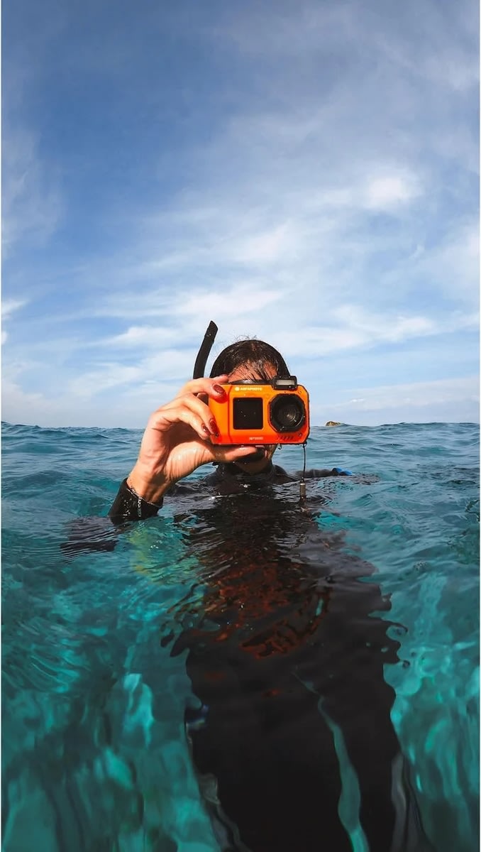 Agfaphoto Digitalt Kamera WP9500 Fuld HD, orange