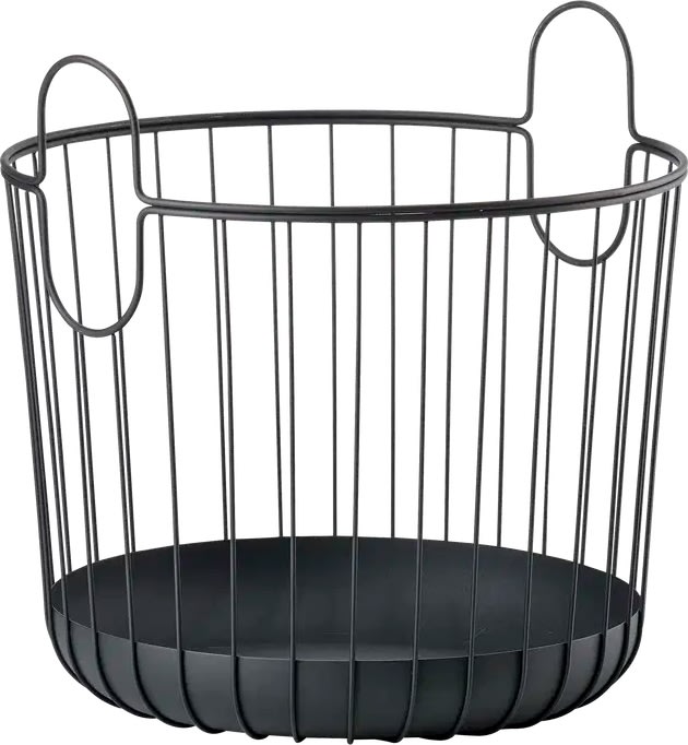 Zone Inu Kurv, Ø40,6 x H41,1cm, sort