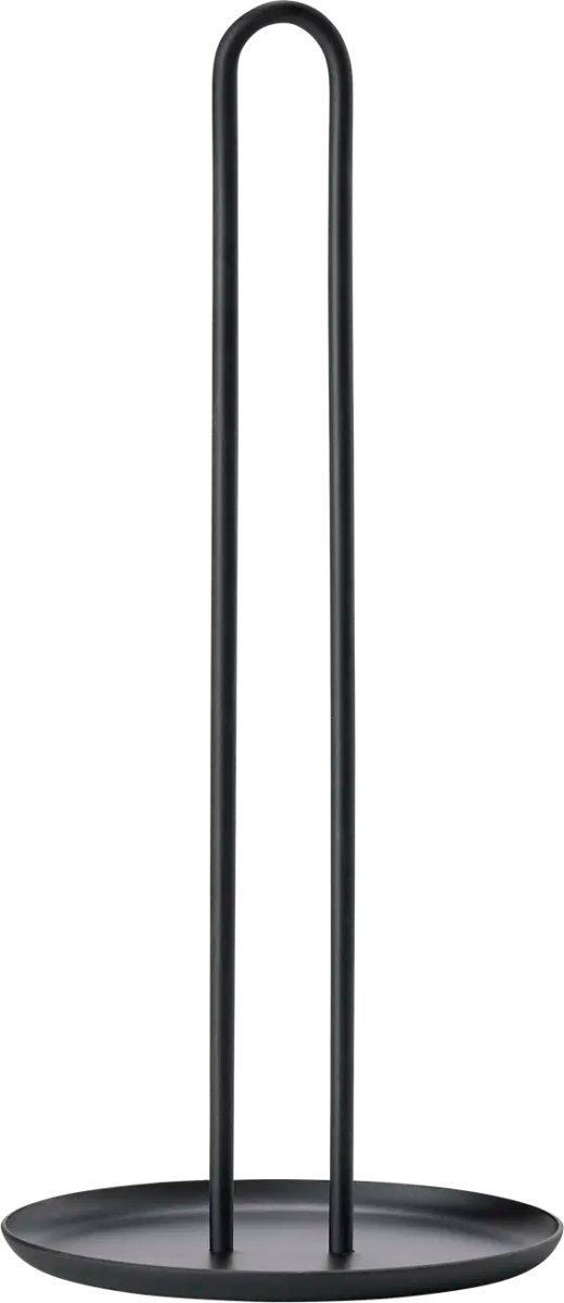 Zone Singles Køkkenrulleholder, H32cm, sort