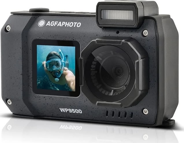 Agfaphoto Digitalt Kamera WP9500 Fuld HD, Sort