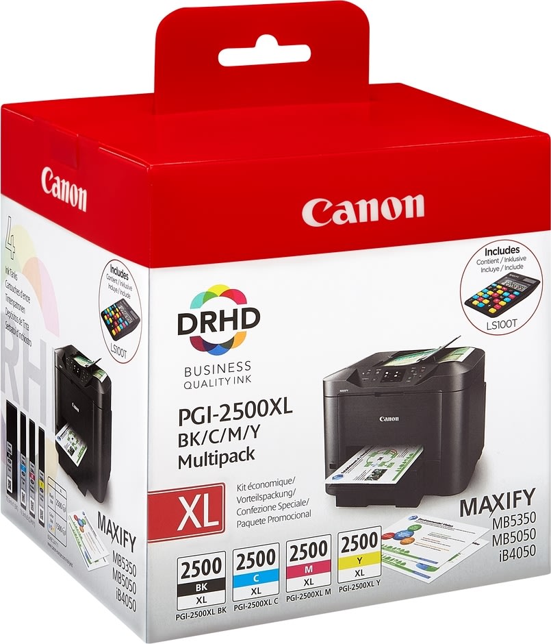 Canon PGI-2500XL Blækpatroner, sampak
