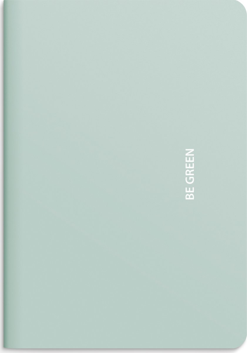Burde Notesbog | A5 | Be green
