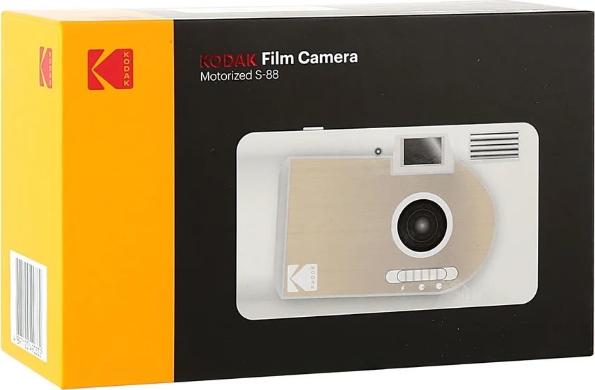 Kodak Film Kamera S88 Motoriseret Linnen, Hvid