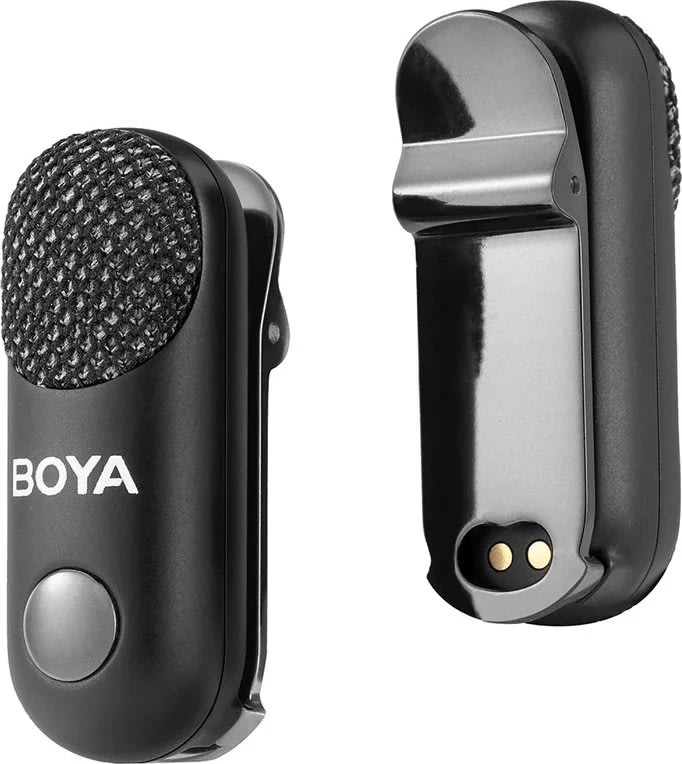 Boya Mikrofon Transformerbar, USB-C, 3.5mm, sort