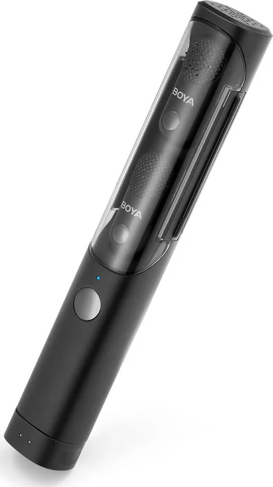 Boya Mikrofon Transformerbar, USB-C, 3.5mm, sort